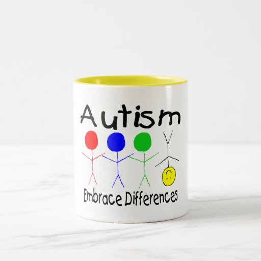 Autism Embrace Differences Mug