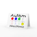 Autism Embrace Differences (People) Cards