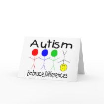 Autism Embrace Differences (People) Cards