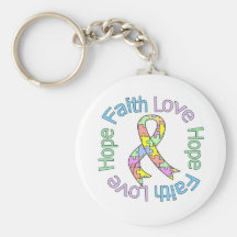 Autism Faith Love Hope Key Chains