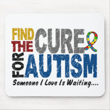 AUTISM Find The Cure 1 Mousepads