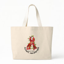 AUTISM Flower Ribbon 1 Bags