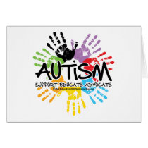 Autism Handprint Cards