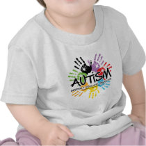 Autism Handprint Tee Shirt