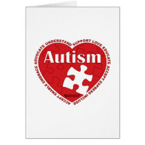 Autism Heart Cards