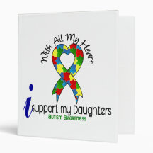 Autism I Support My Daughters Binder