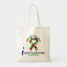 Autism I Support My Grandchildren Bag