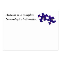 Autism Information Card- Customizable
