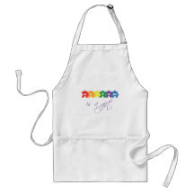 Autism is a gift apron