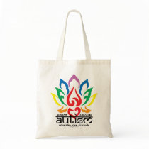 Autism Lotus Flower Canvas Bag