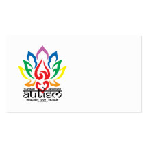 Autism Lotus Flower Business Cards