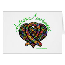 Autism Mosaic Heart Ribbon