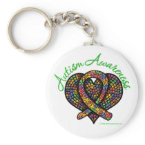 Autism Mosaic Heart Ribbon