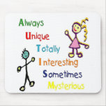 AUTISM MOUSE PAD