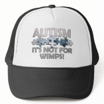Autism: Not For Wimps Mesh Hat