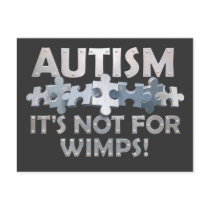 Autism: Not For Wimps Post Card