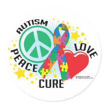 Autism PLC stickers