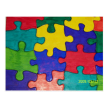 AUTISM POSTCARD