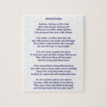 Autism Prayer Jigsaw Puzzle