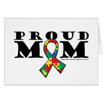 Autism Proud Mom Cards
