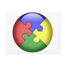 Autism Puzzle Ball