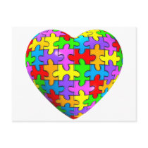 Autism Puzzle Heart