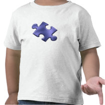 Autism Puzzle Piece Blue