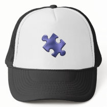 Autism Puzzle Piece Blue