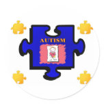 Autism Puzzle Piece Sticker