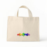 Autism Puzzle Strip Canvas Bags