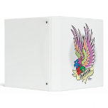 Autism Puzzle Wings Vinyl Binders