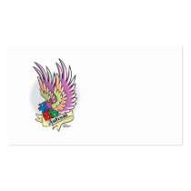 Autism Puzzle Wings Business Cards