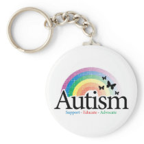 Autism Rainbow Keychains