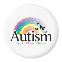 Autism Rainbow Magnets