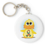 Autism Ribbon Duck Keychain