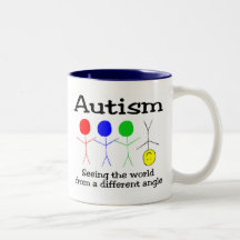 Autism Seeing The World From A Different Angle Coffee Mugs