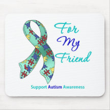 Autism Support For My Friend Mouse Mat