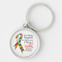 Autism Support Hope Awareness Key Chains