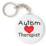 Autism Therapist (Smiley Hrt) Key Chain