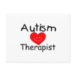 Autism Therapist (Smiley Hrt) Post Cards