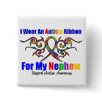 Autism Tribal Ribbon Nephew