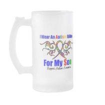 Autism Tribal Ribbon Son Coffee Mug