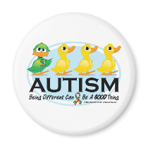 Autism Ugly Duckling Magnet