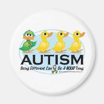 Autism Ugly Duckling Magnet