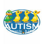 Autism Ugly Duckling t-shirts
