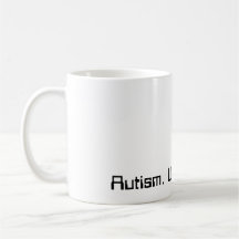 "Autism. Understand it." Coffee mug