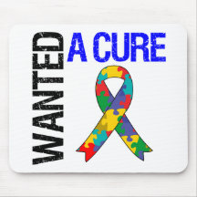 Autism Wanted A Cure Mouse Mats