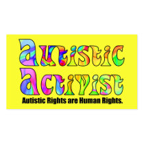 Autistic Activist (Colour) Activist Cards