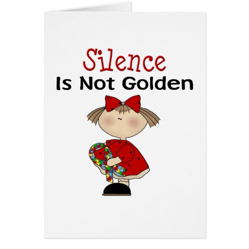 Autistic Girl Card