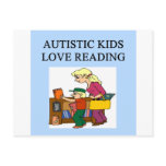 autistic kids love reading post cards